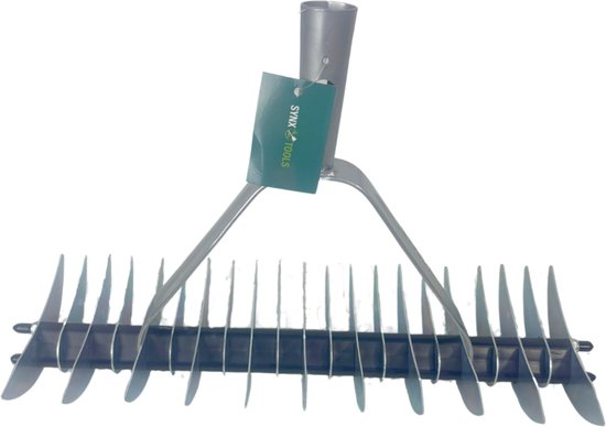 Synx Tools - Verticuteerhark verzinkt - Gazonbeluchters - Verticuteer / Harken - Bodembewerkers - Tuinartikelen / Tuingereedschap - Zonder Steel