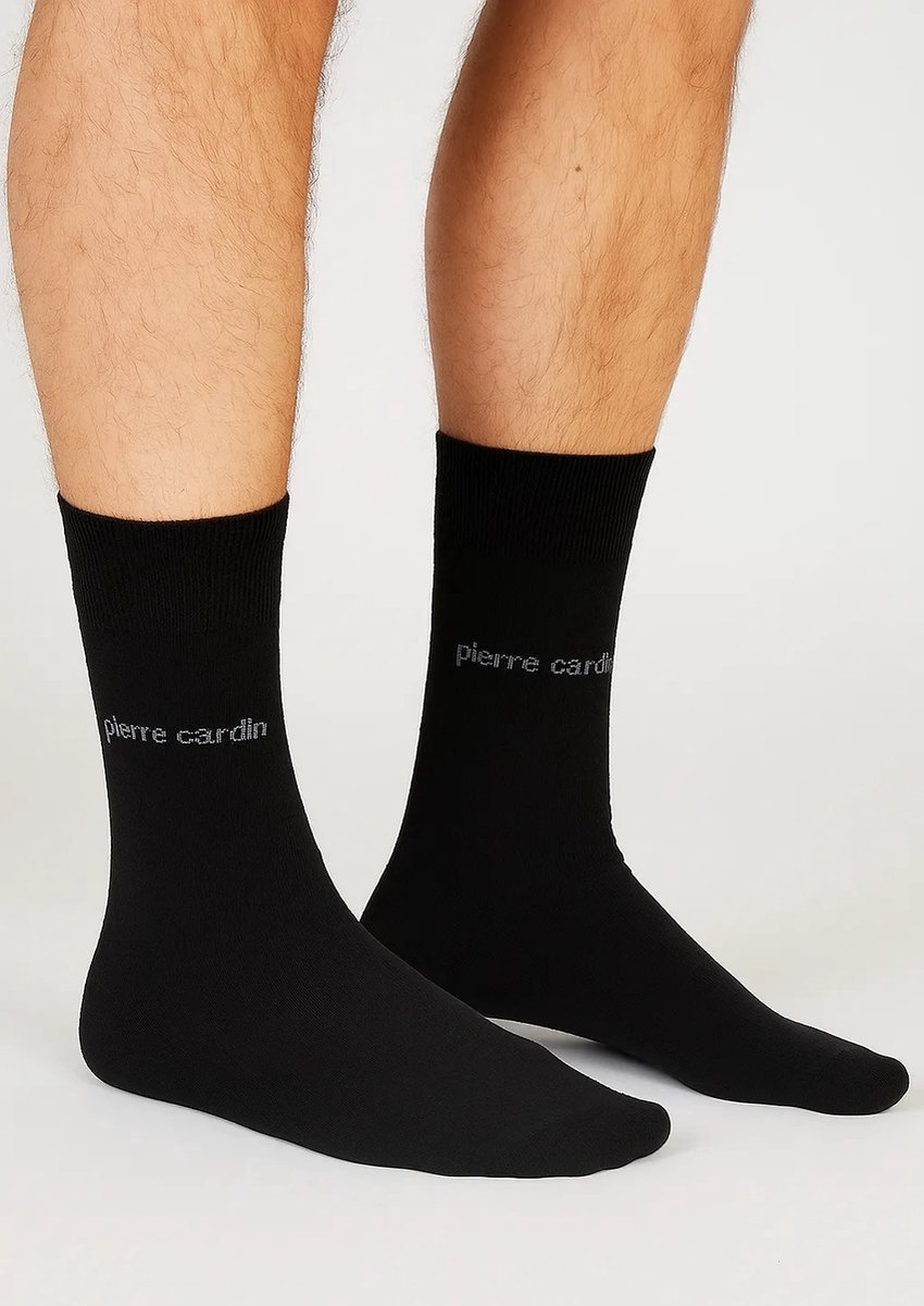 Pierre Cardin 3-paar heren sokken -Katoen - 42 - Grijs