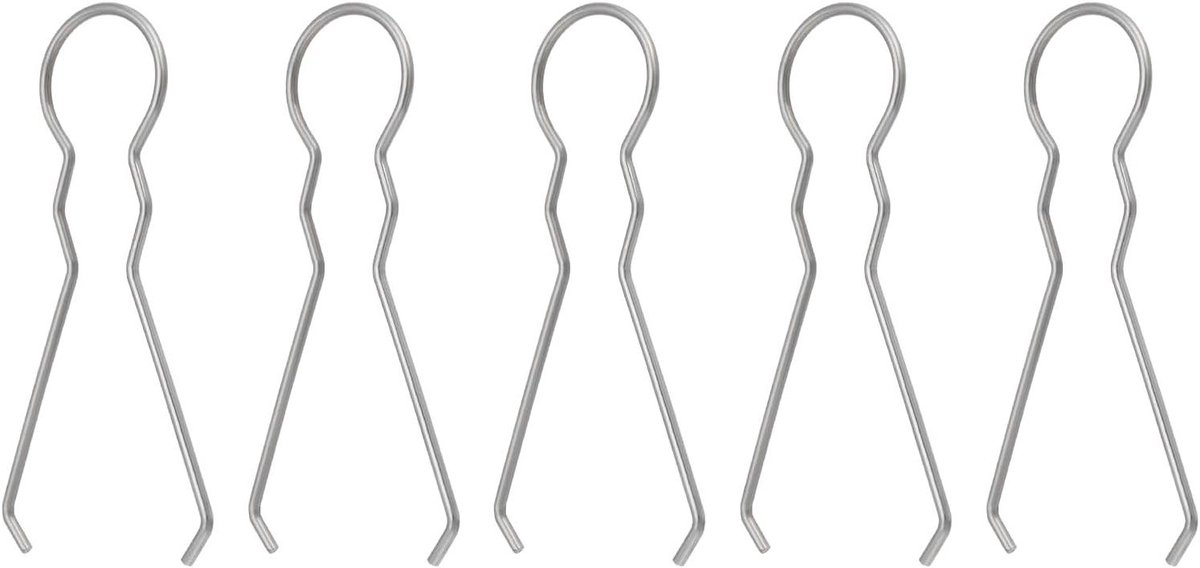 Allecto Plus - Kettingpons Fiets - 5 Stuks - Geschikt voor Racefietsen, Mountainbikes - Zilverkleurig