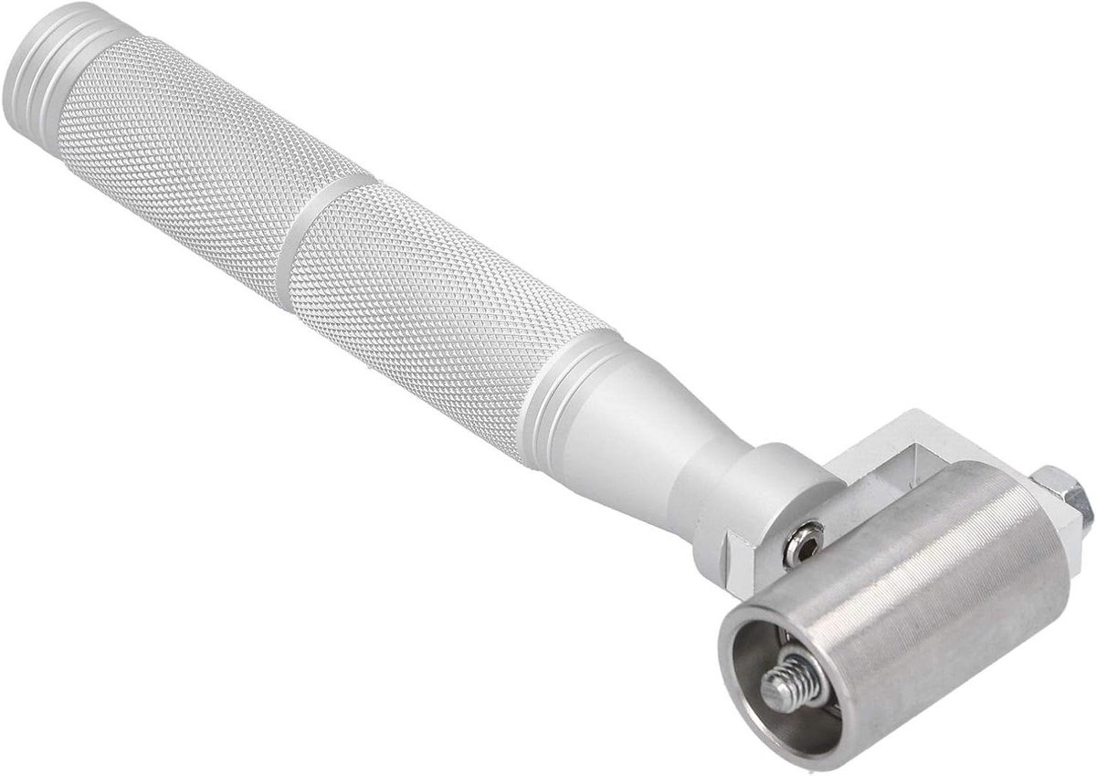 Allecto Plus - Pressure Roller RVS 40mm Behang Aandrukroller - Thuisdecoratie DIY Gereedschap