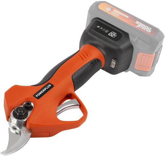 Powerplus Dual Power Accu Snoeischaar POWDPG80510 - 20V borstelloos - 30mm - excl. Batterij en lader van Powerplus — afbeelding 2