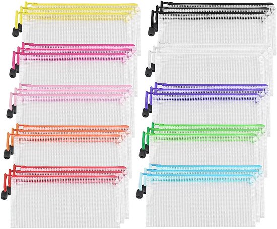 A4 kleur plastic map, A4 plastic map map, A4 plastic flap map, A4 map met drukknop, kleur map voor thuis, kantoor, school | NL
