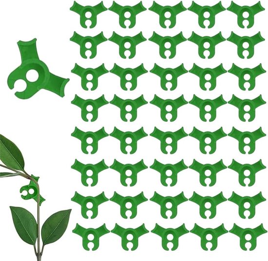 120 Stuks Plantentrainingsclips – Buig Takken Tot 90°, Voor Betere Groei En Meer Opbrengst, In 3 Kleuren