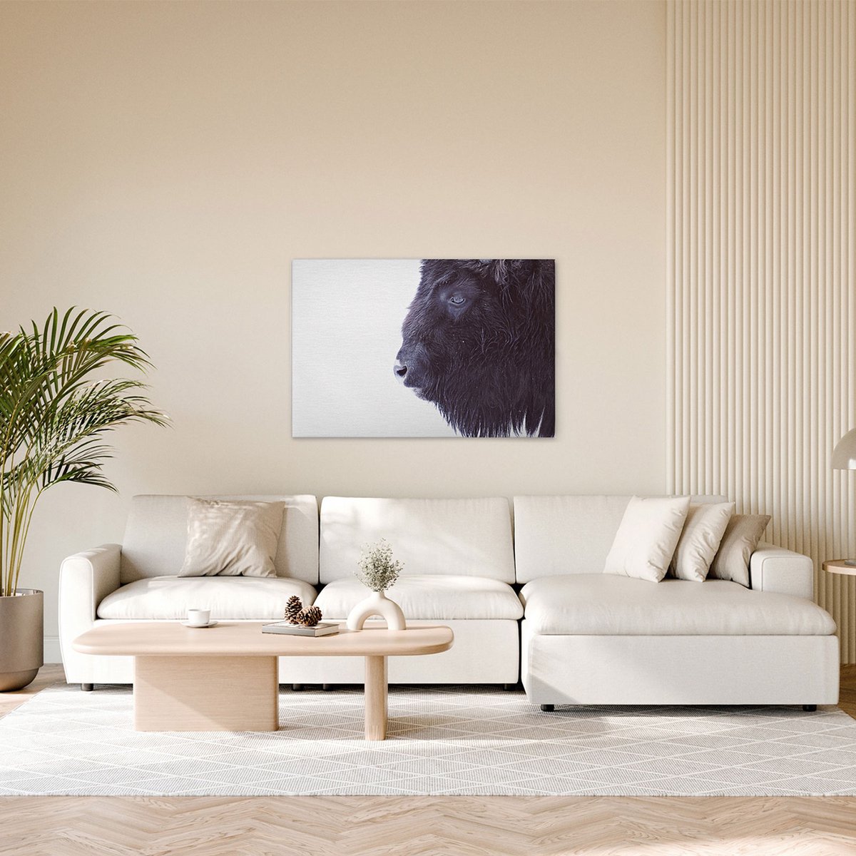 Canvas Black Buffalo | DD132178