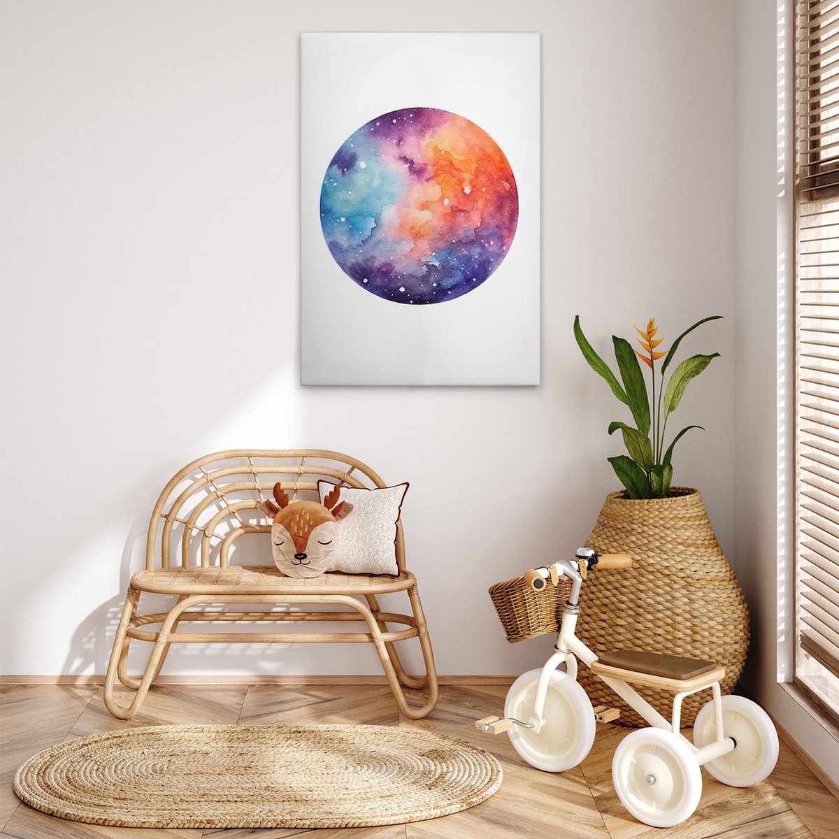 Canvas Colourful Planet | DD133326