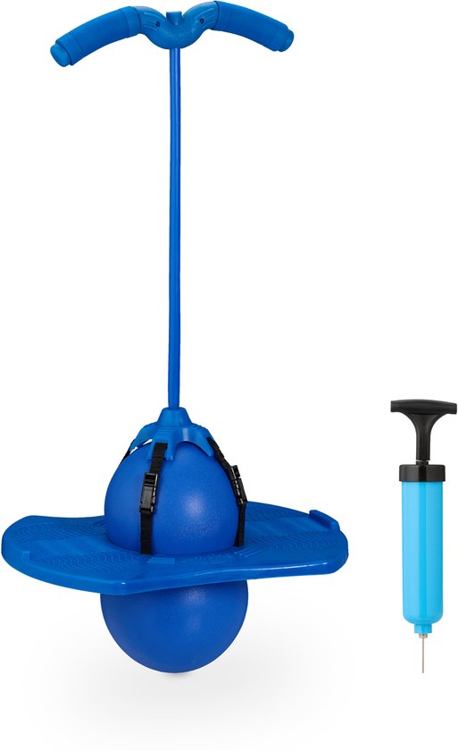 Pogo ball - kinderen - tot 100 kg - flexibel - geel