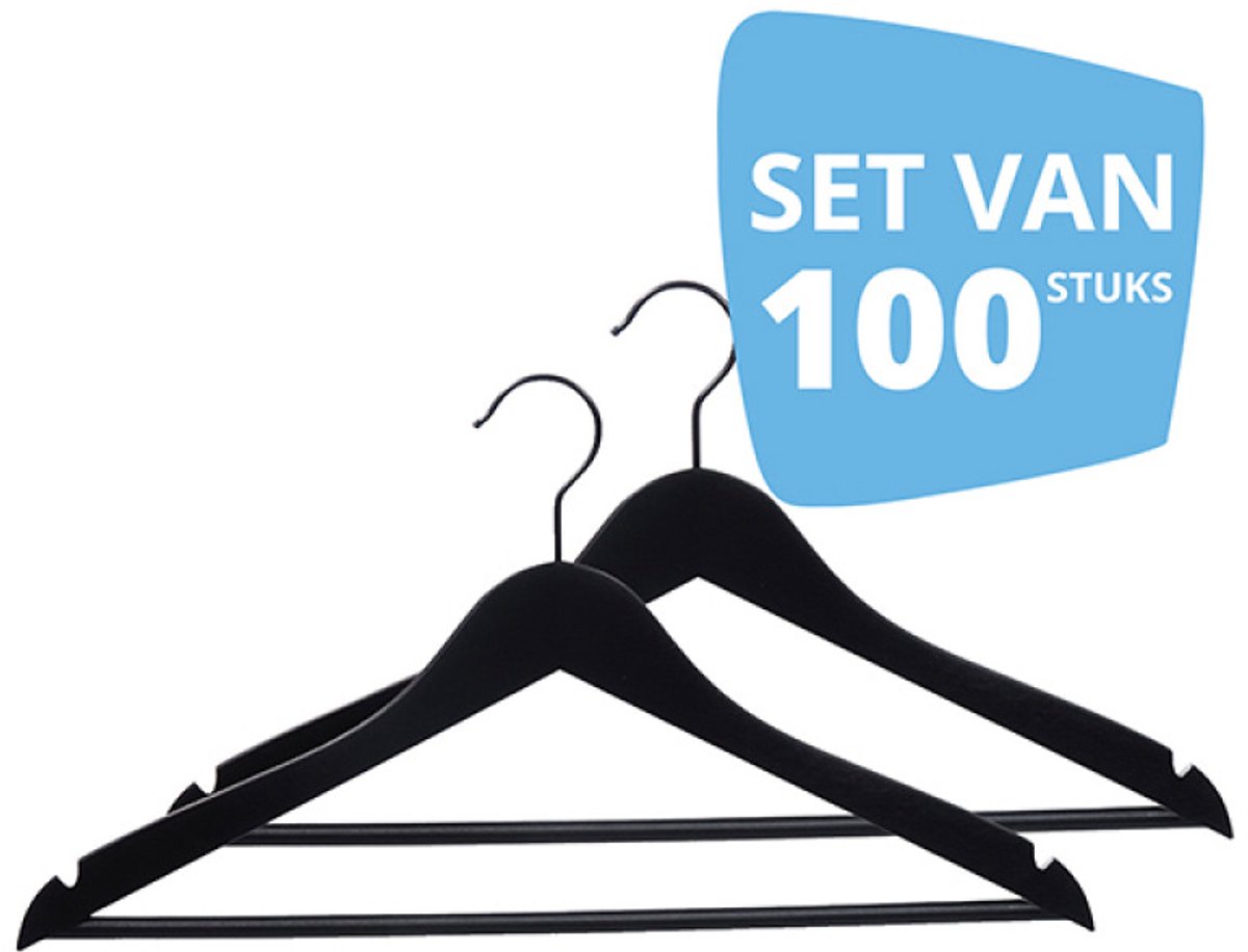 25X Hanger Helena 44cm Bar Black