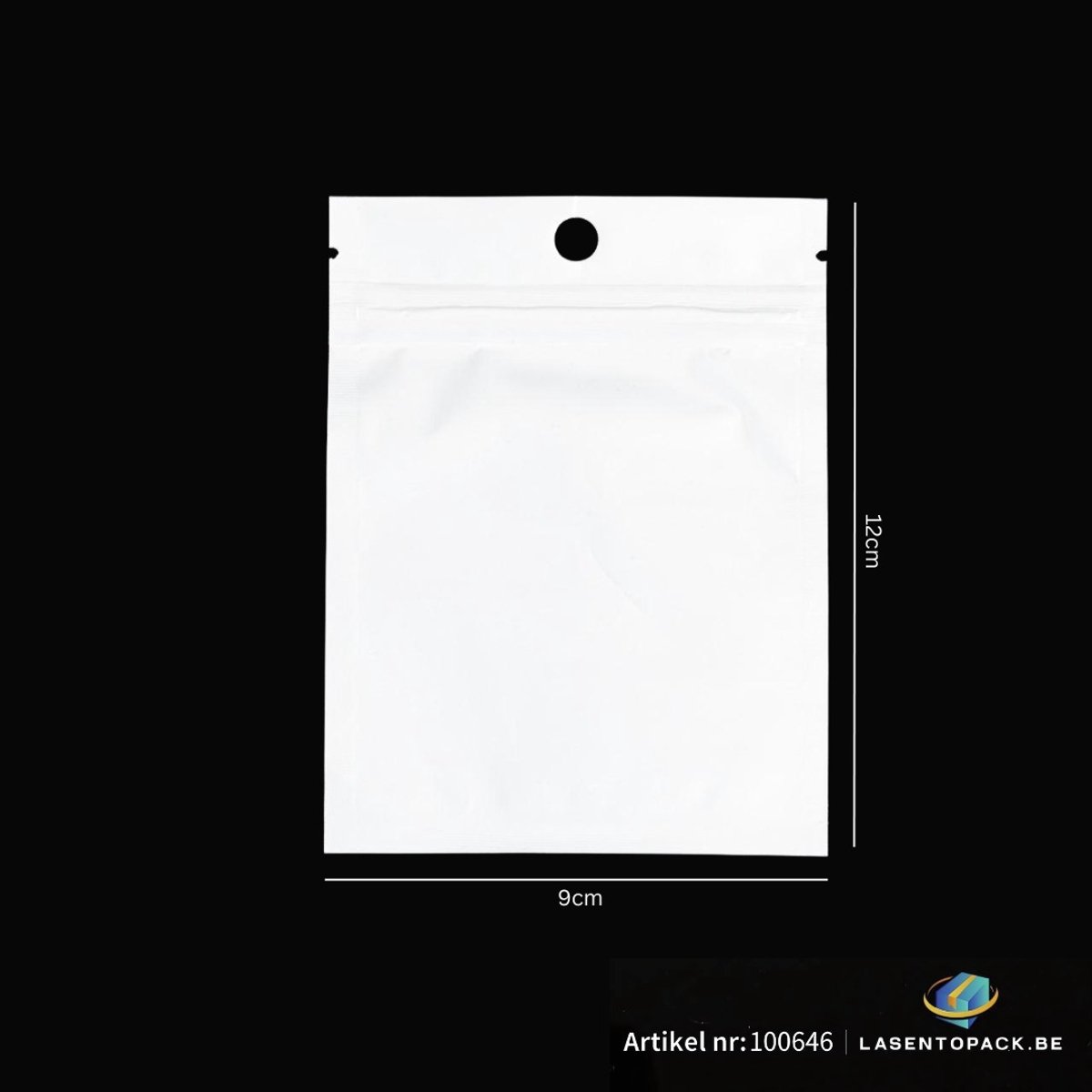 100x Reparatie Zakjes - Premium Gripzakjes (9cm x 12cm) – Zelfsluitende Sealbag Ziplock Zakjes