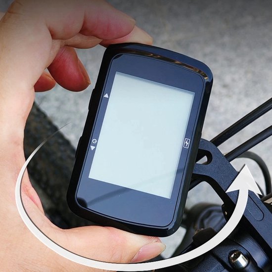 Fietscomputer - Snelheidsmeter - Fietsnavigatie - Kilometerteller Fiets - Fietscomputer Draadloos - Snelheidsmeter GPS - 2.4 Inch met LED Verlichting van Merkloos — afbeelding 5