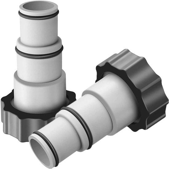 Pool Hose Adapter, Pool Adapter 32 to 38, Adapter for Intex Pool, Hose Adapter for Pump, Adapter A and Type B for Pool Accessories, Hose Adapter (Pack of 4
