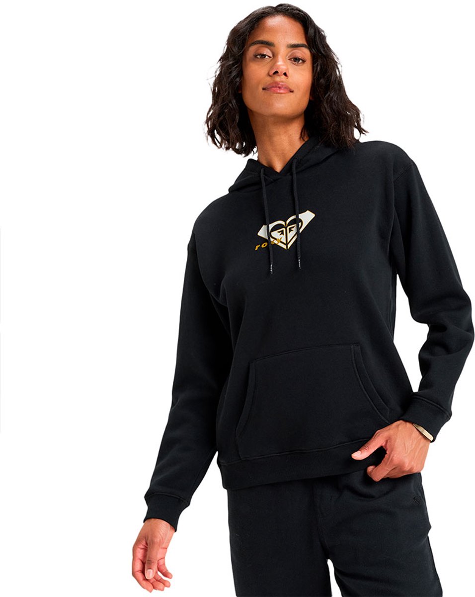 Roxy Vl Surf Stoked Hoodie S Vrouw Antraciet