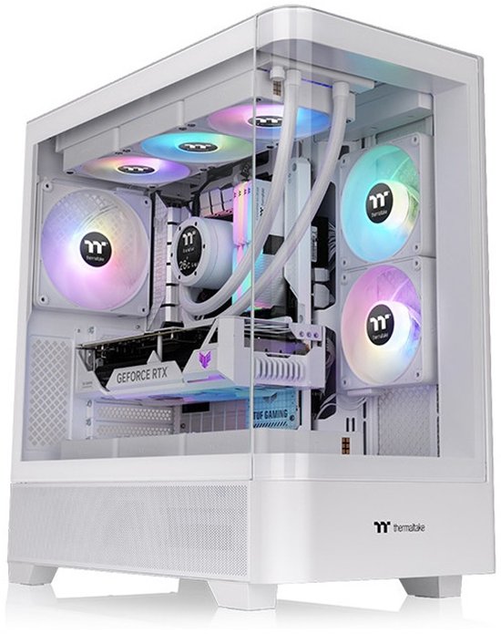 Thermaltake View 290 TG ARGB Midi Tower White
