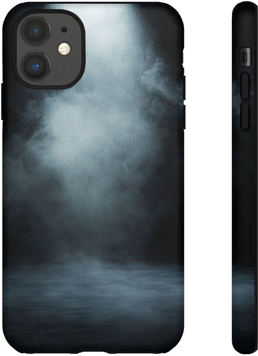 Sfeervolle Spotlight met Mist – Telefoonhoesje Geschikt voor iPhone 11
