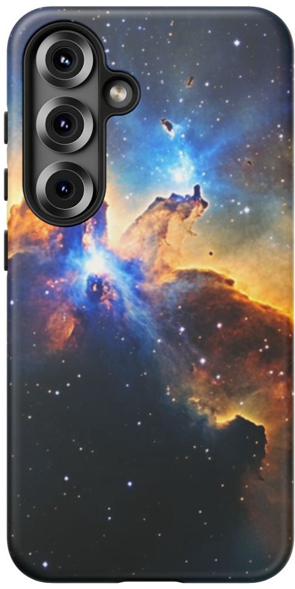 Levendige Kosmische Nevel – Telefoonhoesje Geschikt voor Galaxy S25