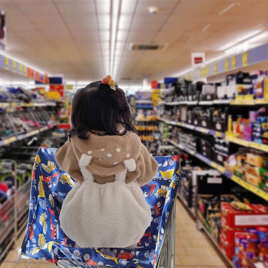 Kinderstoelhoes, kinderstoelhoes, winkelwagenhoes, trolley, kinderstoelhoes, voor baby's of peuters van Kinder — afbeelding 3