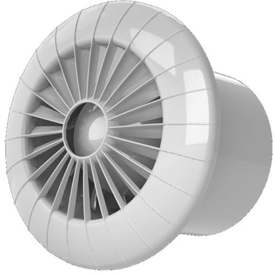 Krachtige En Stille Inbouw Ventilator 100mm  130 M³/u  Voor Badkamer Keuken En Kelder