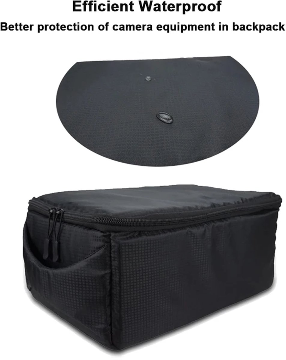 Qendore Bolzano 10L cameratas fototas opbergtas voor Canon Nikon Olympus Fuji Pentax Sony foto camera video thumbnail 2