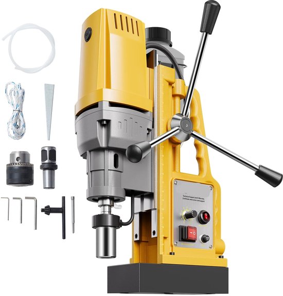 O'SKOOL Multi-Angle boorgeleider voor accuboormachines, instelbaar van 0 tot 60 graden voor platte en ronde werkstukken