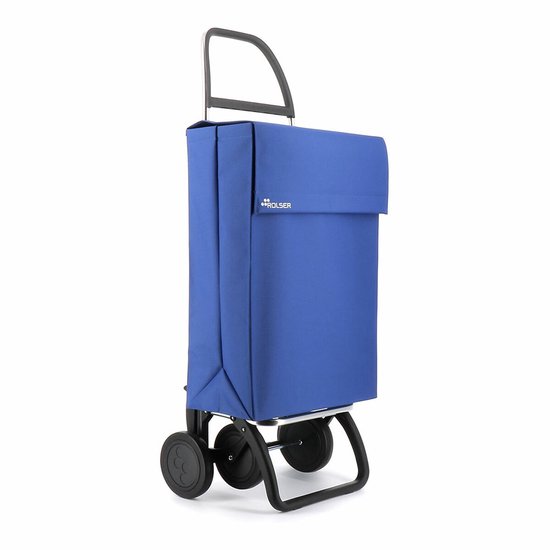 Chariot De Course Rolser Logic Dos+2 I-Max - Rouge - Capacité 43L