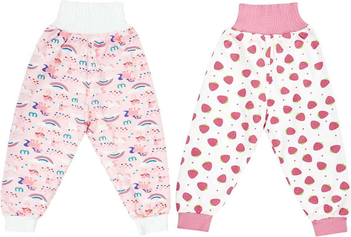 Allecto Premium - Absorberend Potje Trainingsbroek voor Kinderen | Nacht Zindelijkheidstraining | 2 Stuks M/3-5 jaar