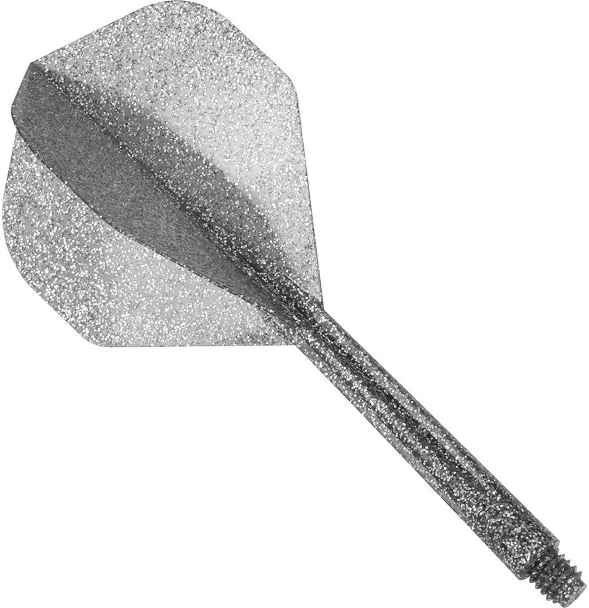 Condor Zero Stress Flight System - Standard Glitter Silver - Dart Flights Long