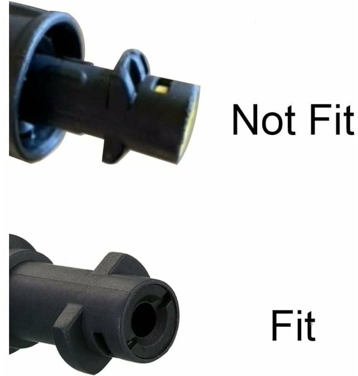 Adapter voor hogedrukreinigerpistool, 1/4'' snelkoppeling - Alleen geschikt voor Karcher K2, K3, K4, K5, K6, K7. Adapter voor hogedrukreinigerpistool - 1/4'' snelkoppeling – foto 3