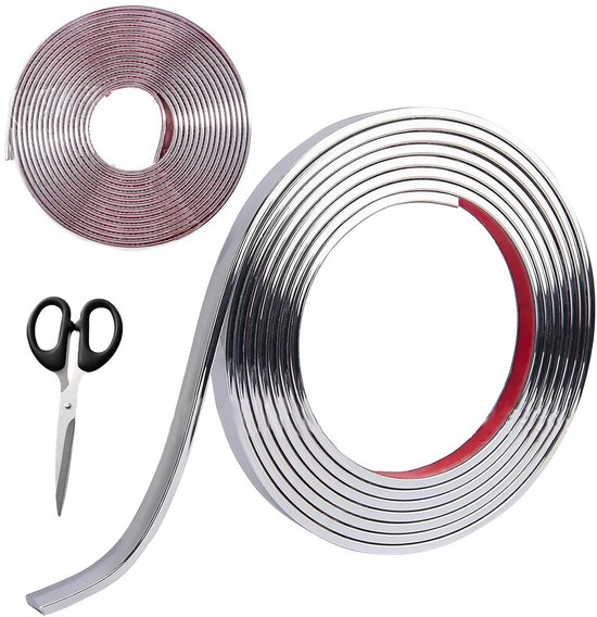 20 Ft flexibele sierlijst, plafondlijst Peel and Stick, hoekbeschermers muurversiering, zelfklevende kitstrip voor woonkamer, slaapkamer, keuken, badkamer (zwart