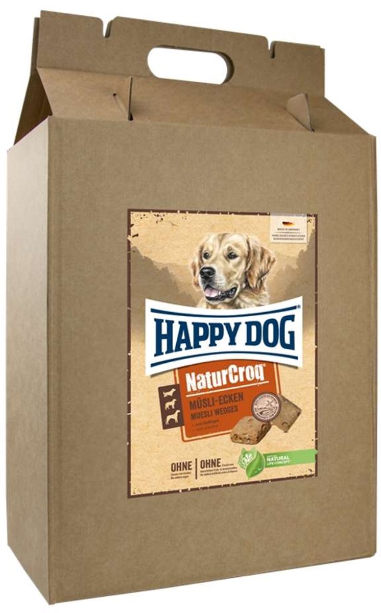 Happy Dog Happy Dog NaturCroq Snack | Müsli-Ecken mit Geflügel