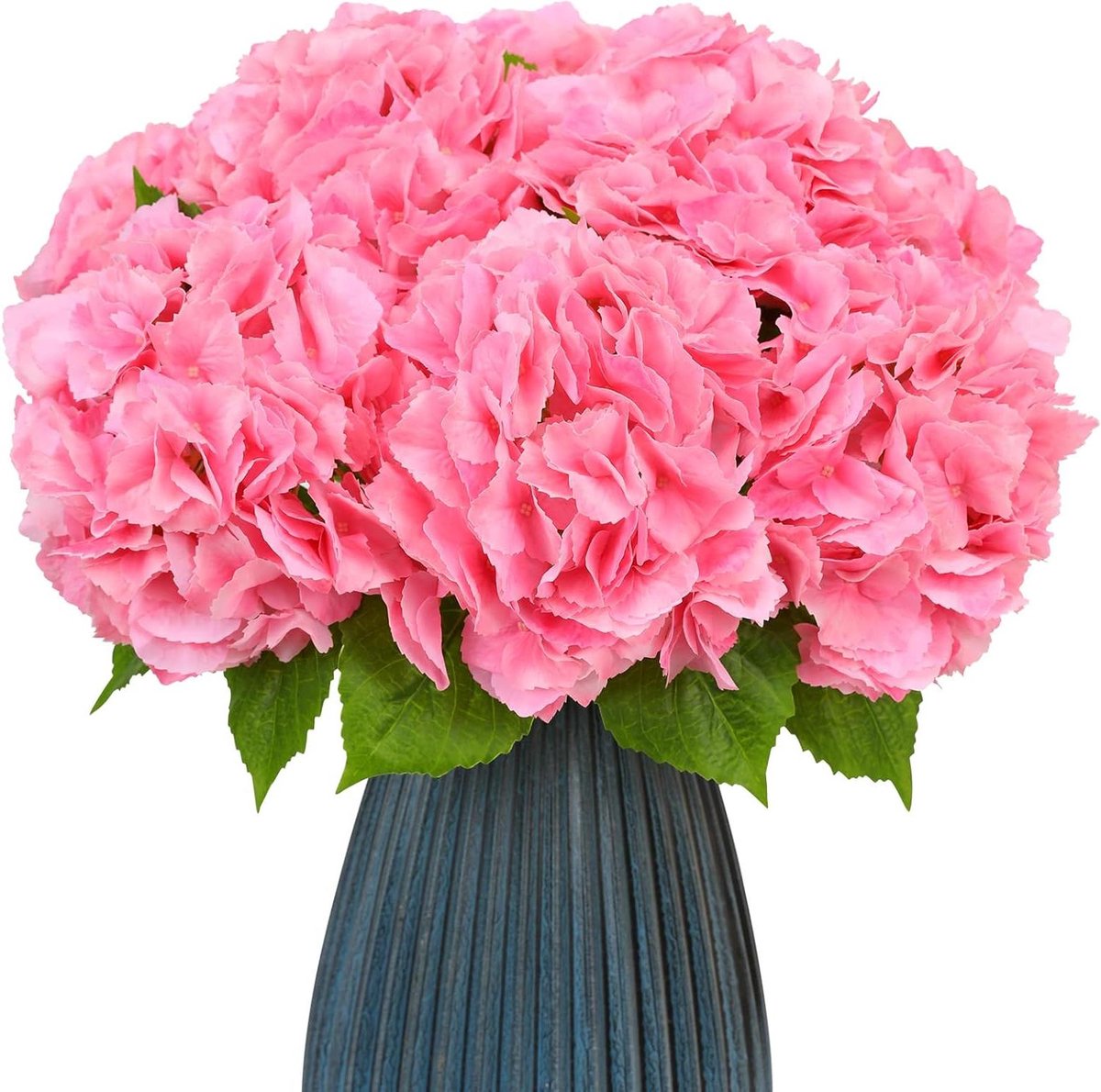 Allecto Premium - Kunstmatige Hortensia Bloemen - 2 Stuks - Roze - Realistisch - Grote Echte Touch - Boeketten voor Bruiloft en Thuisfeest - 196 inch