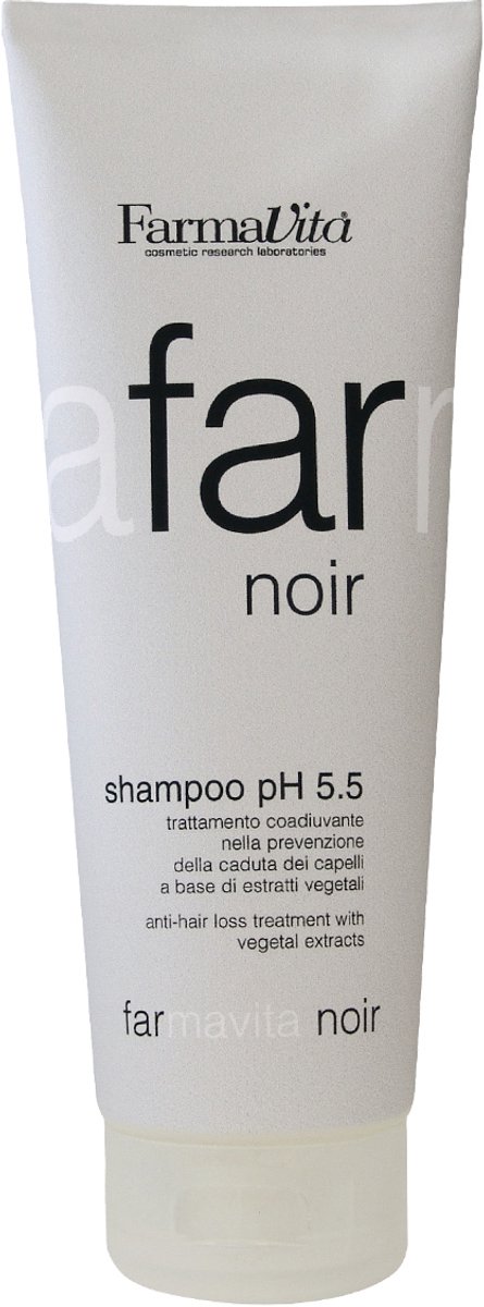 Anti-Haarverlies Shampoo Noir Farmavita Noir Champú (250 ml)