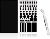 Dimbare Folie voor LED-verduistering, Dimsticker voor Lichtdimmers - 50%~60% - 2 Vellen