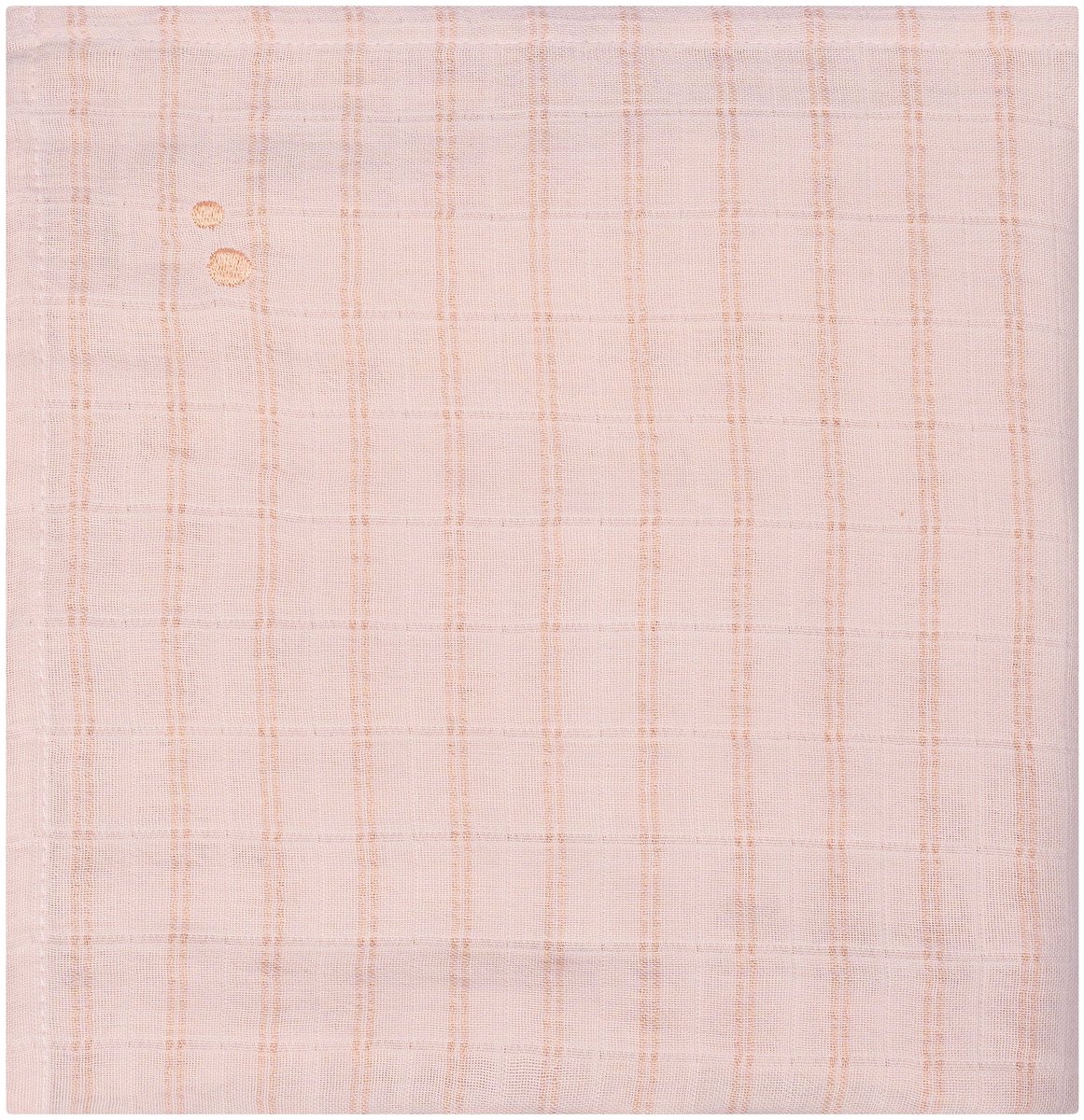 Hydrofiele Doek 120 x 120cm - Baby Wikkeldoek - Slaapdoek Milky Rust - Roze - Snoozebaby