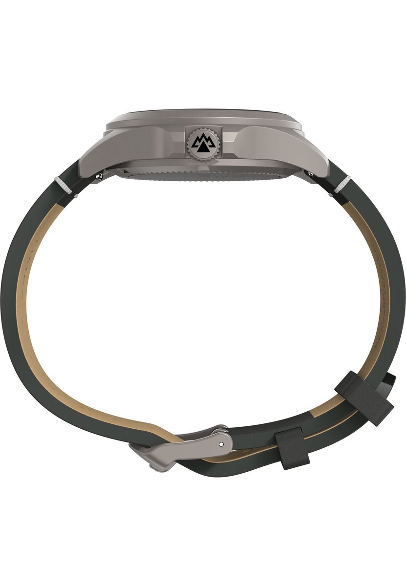 Timex Expedition North Titanium Qa Quartz Analoog Horloge Groente Kast: 100% #Tide Ocean Material® | Armband: 100% Titanium 38 TW2W78000AJ, TW2W78100AJ, TW2W78200AJ