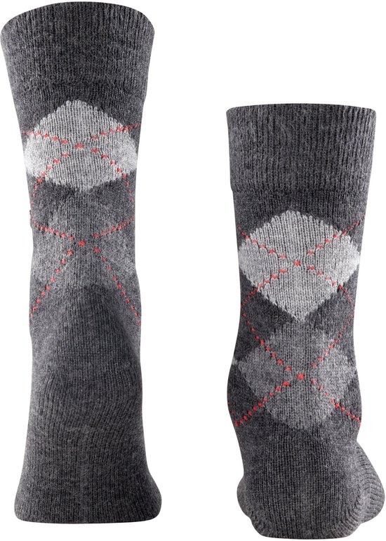 Chaussettes homme Burlington Preston - gris (moul. anthra.) - Taille : 46-50