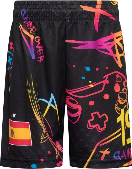 Set maillot et short de football Lamine Yamal Gaming Design Espagne – Maillot de football enfant - Tailles Bébé à adulte - Taille 140