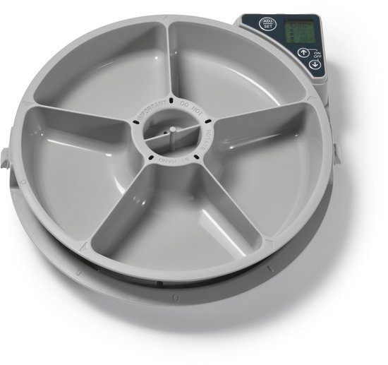 Cat Mate C500 - Automatische Voerbak Hond en Kat - Voerautomaat - Wit