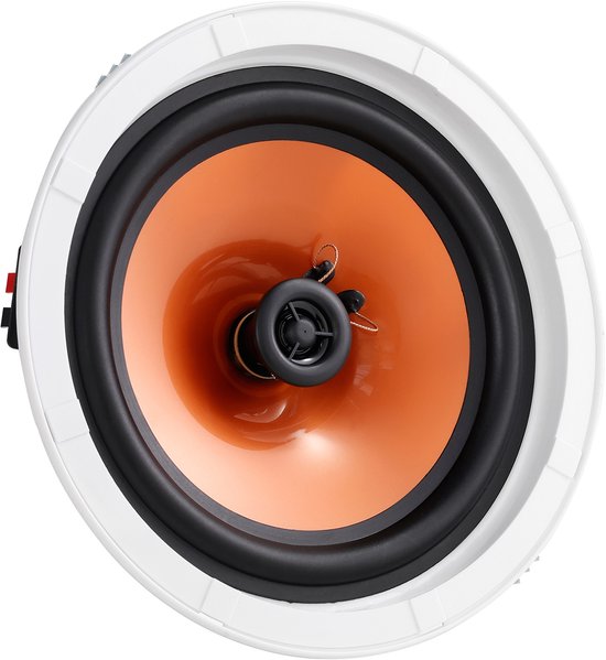 4-delig 8-Inch Plafondluidspreker, 100 Watt, Plafond- en Wandluidsprekersysteem, Impedantie 8 Ω, Gevoeligheid 89 Db, voor Woonkamers of Overdekte Veranda's — afbeelding 2