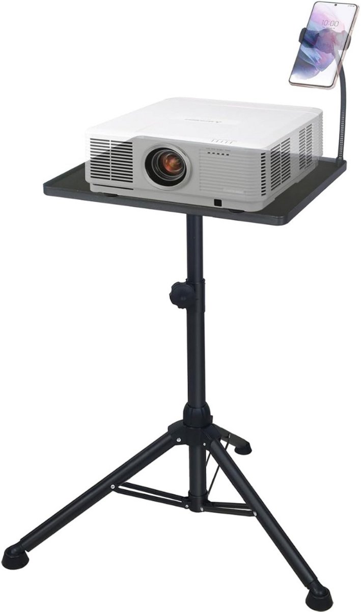 CLGP® Projector Statief - Beamer Standaard - Tripod Verstelbaar - Zwart