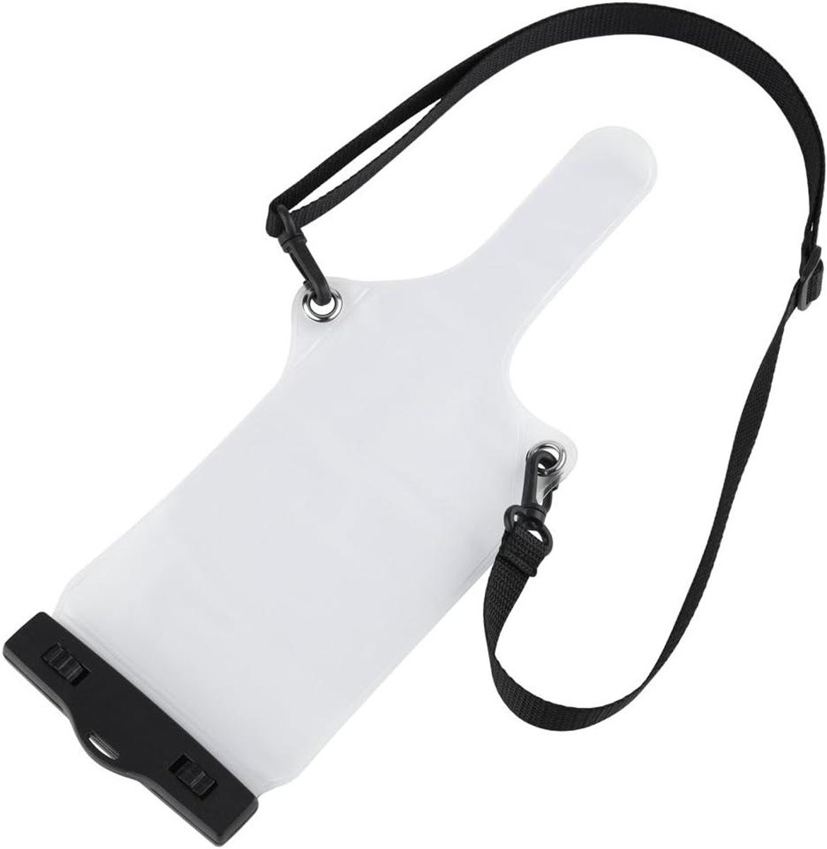 JGS Premium - Waterdichte Transparante Tas Cover met Clip en Lanyard - Beschermhoes voor Universele Walkie Talkie