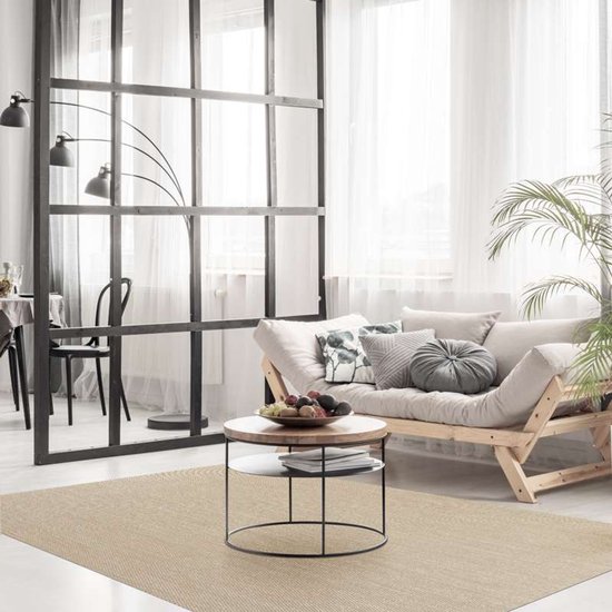 Storesdeco Premium vinyl vloerkleed, antislip, binnen/buiten - Bruin 120 x 180 cm — afbeelding 3