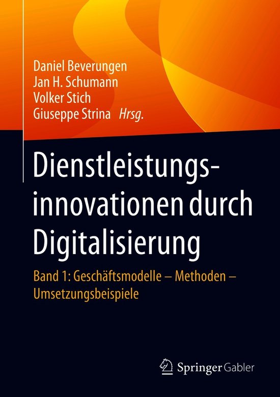Dienstleistungsinnovationen durch Digitalisierung - cover