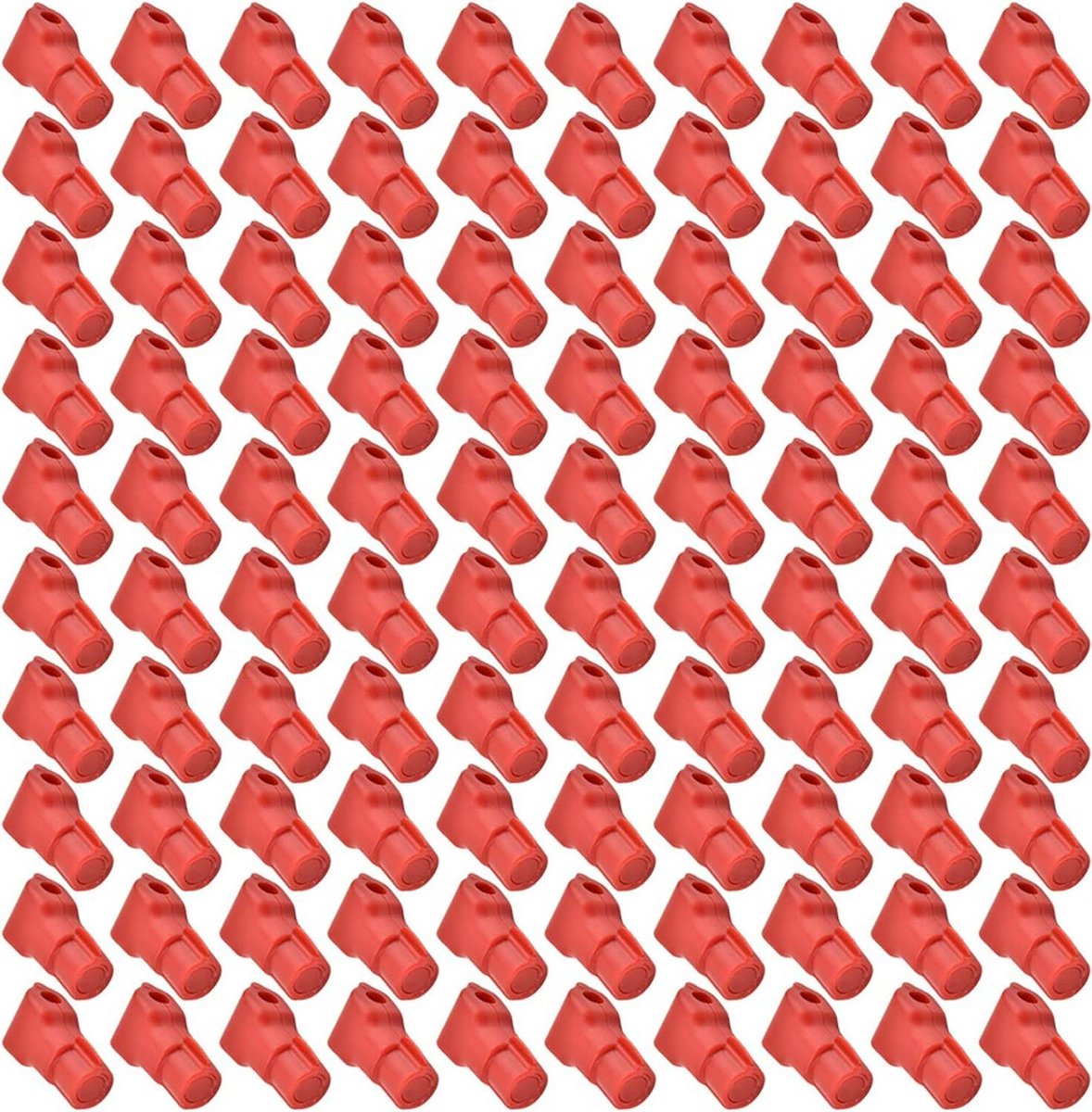JGS Premium - Anti-diefstal haakslot voor mobiele telefoon - Rood - 100 stuks