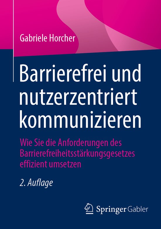Barrierefrei und nutzerzentriert kommunizieren - cover