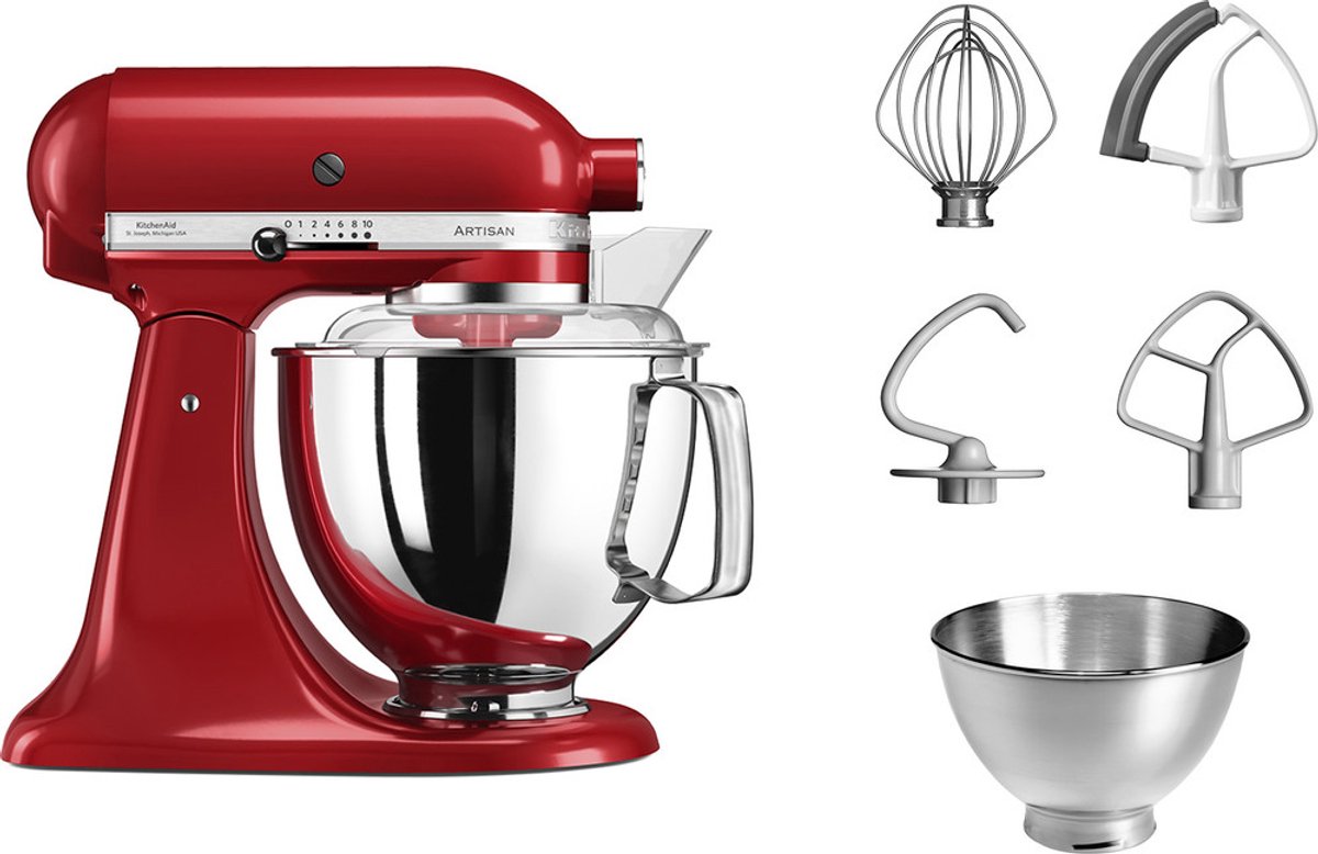 KitchenAid Artisan KSM175PSEER - Elegante Keukenmachine thumbnail 6