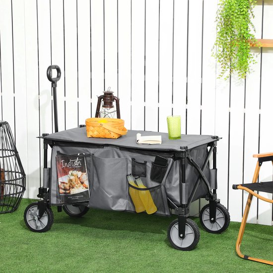 4goodz Steekwagen Trapklimmer Opvouwbaar - Trolley Max70kg - Rood