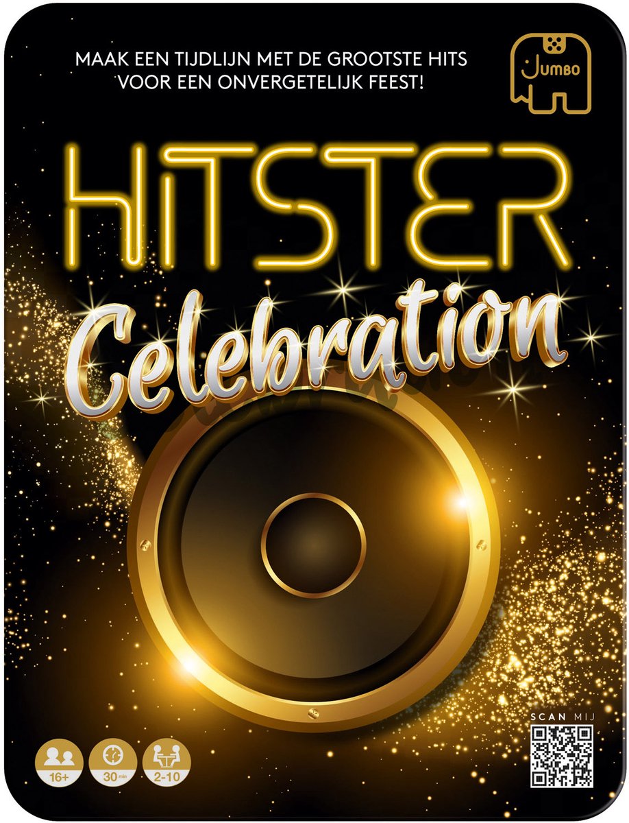 Jumbo - Hitster - Celebration - Actiespel met muziek - Vanaf 16 jaar - Muziekspel - Luxe editie — afbeelding 6