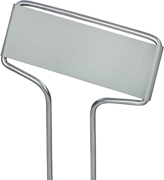 Yangyou 30 Stks Metalen Plant Labels Weerbestendige Tuin Markers Herbruikbare Kwekerij Tags Voor Groenten Kruid Zwart