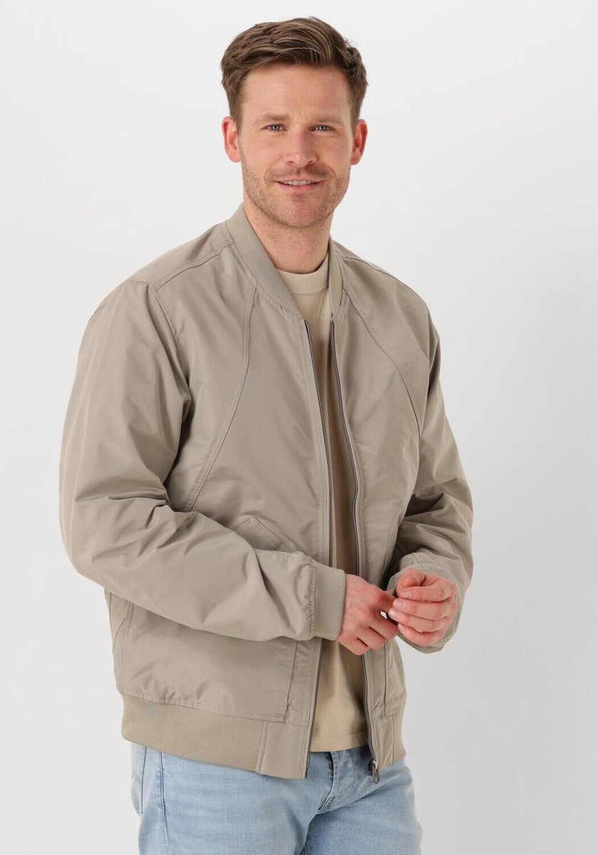 G-Star Raw Unpadded Bomber Jkt Jassen Heren Zomerjas Beige