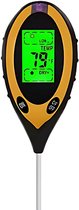 PH meter grond - PH meter - Grondmeter - Digitale meter - Vochtmeter - Must have voor in de tuin! - Geen batterijen nodig!