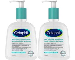 Cetaphil - Exfoliërende Salicylzuur Reinigingsgel - 2 x 236 ml - Voordeelverpakking